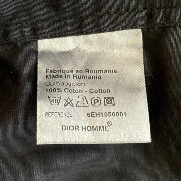 Dior Homme for Japan, Enclosed Button Up Shirt - Picture 3 of 7